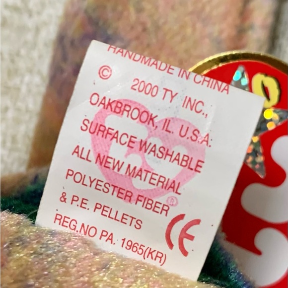 🍀 Swoop the BEANIE BABY was the fourth dinosaur Beanie Baby made by Ty.🍀#SWOOP - Picture 7 of 10